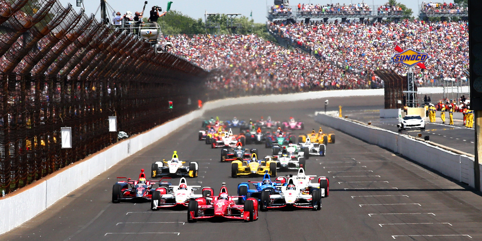 Indy 500 race in Indianapolis, IN