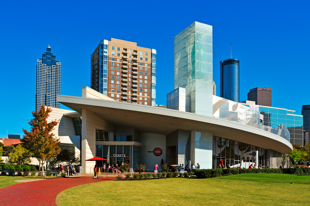 Coca Cola World in Atlanta