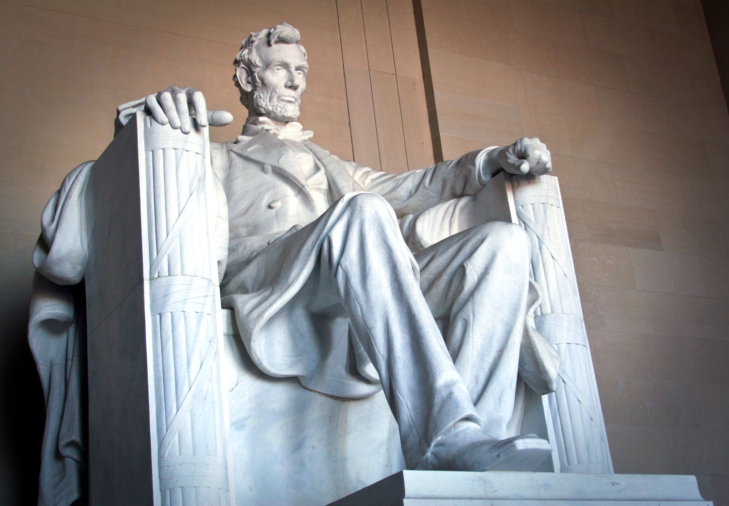 The Lincoln Memorial in Washington DC